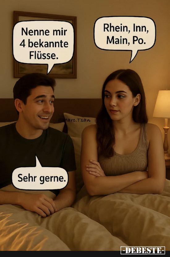 Vier Flüsse - Lustige Bilder | DEBESTE.de