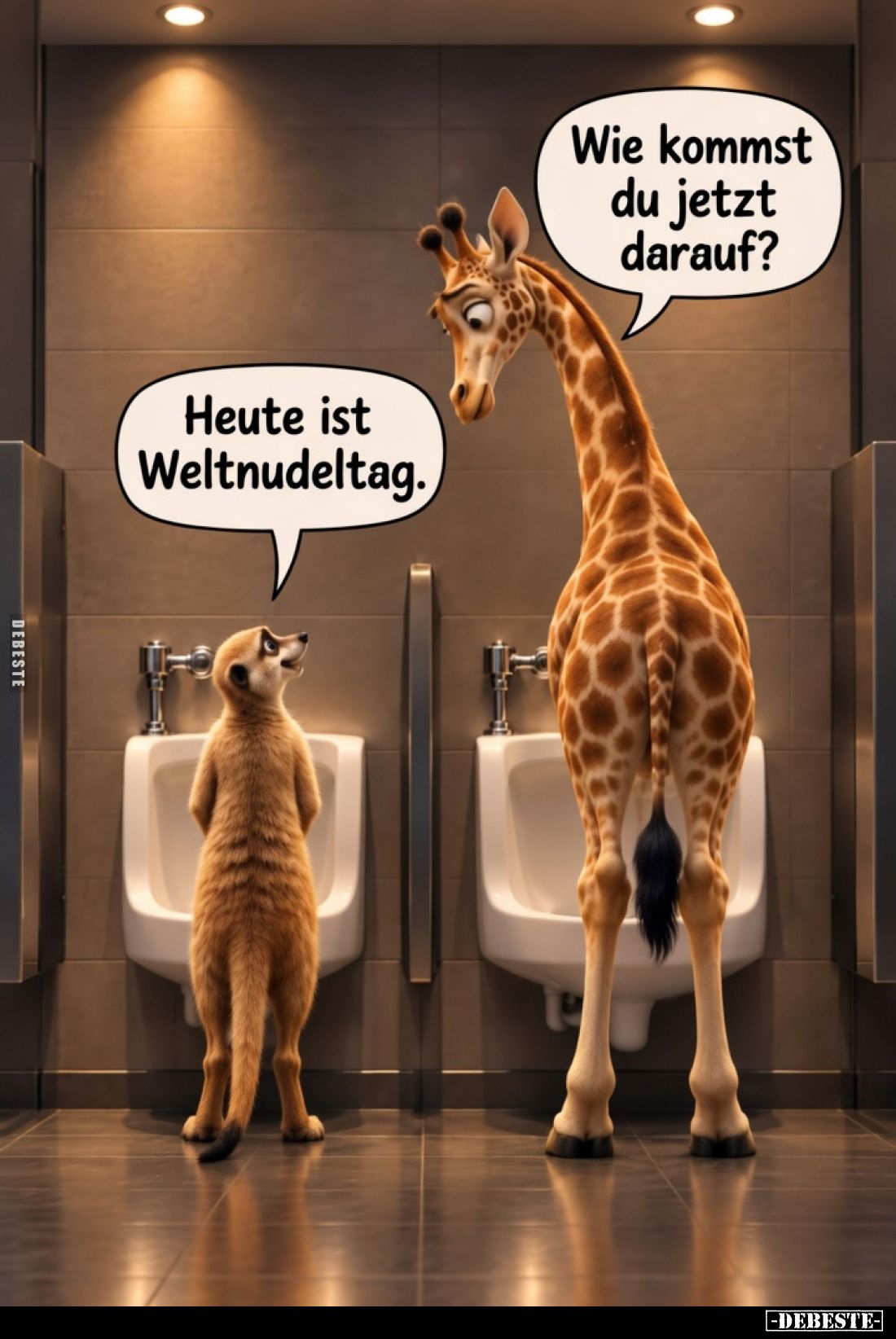 Heute ist Weltnudeltag.
Wie kommst du jetzt darauf?