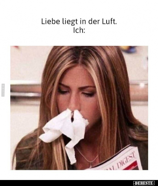 Liebe liegt in der Luft..