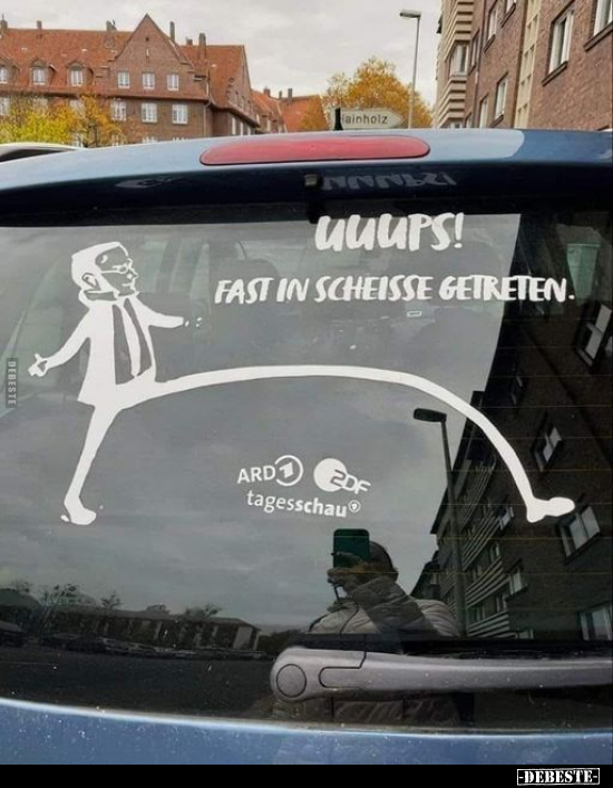 Uuups! Fast in Schei*sse getreten... - Lustige Bilder | DEBESTE.de