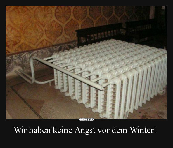 Wir haben keine Angst vor dem Winter!.. - Lustige Bilder | DEBESTE.de