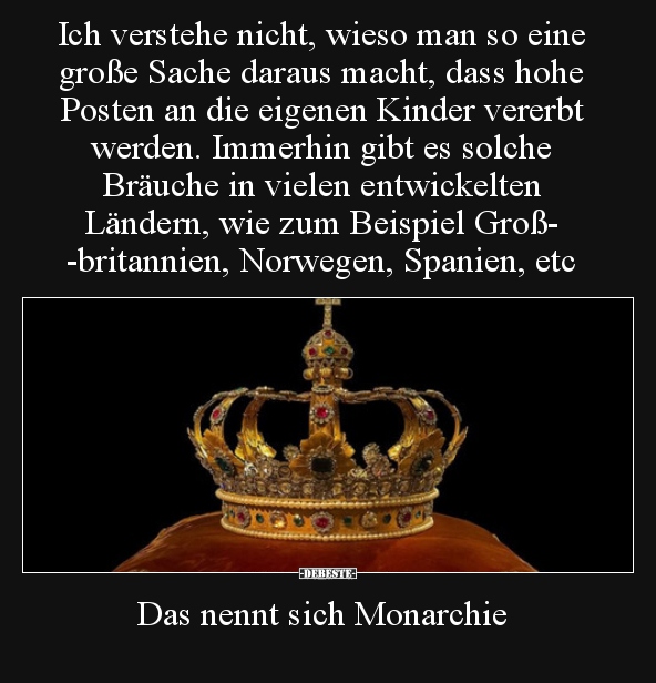 Ich verstehe nicht, wieso man so eine große Sache daraus..