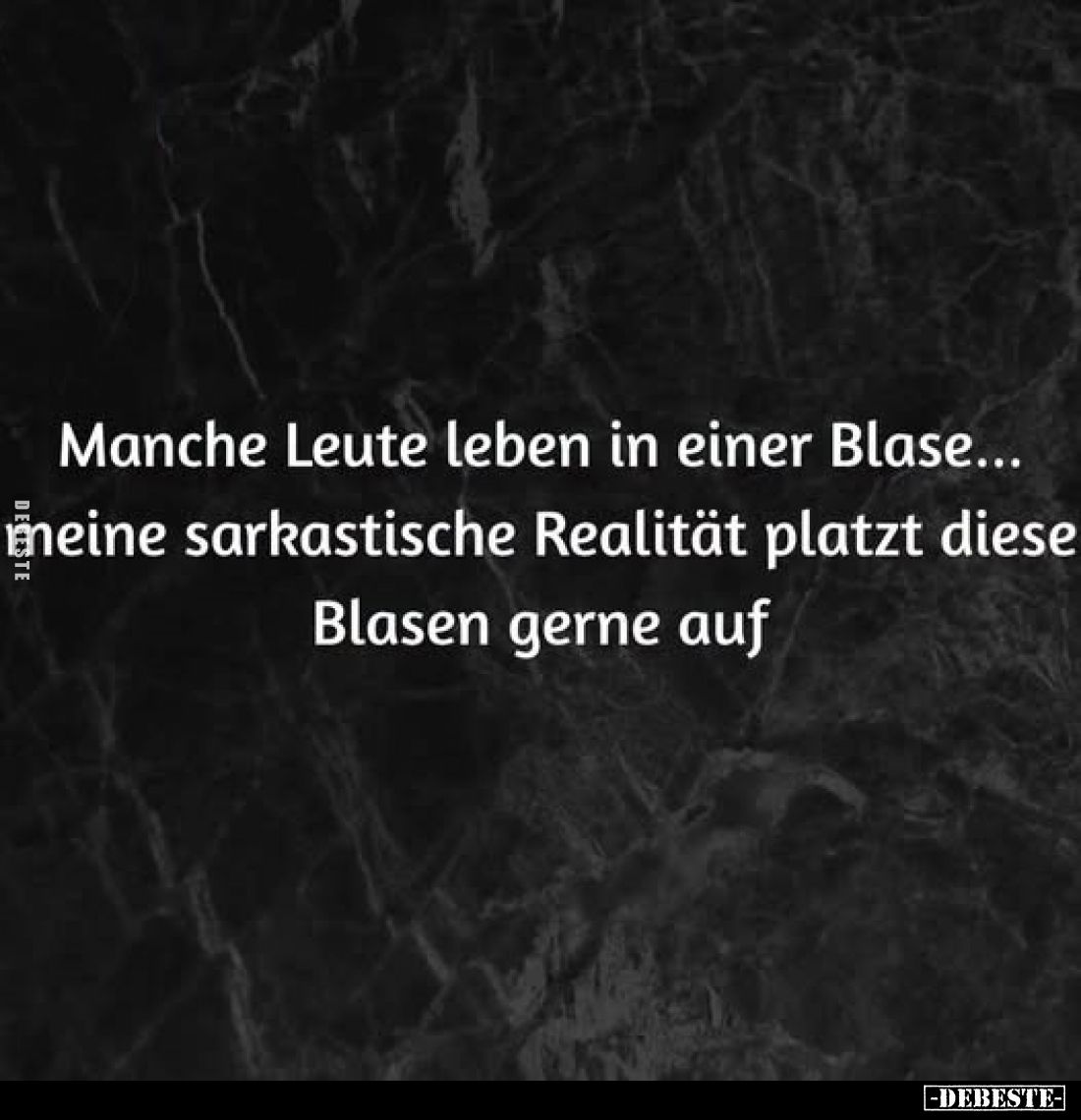 Manche Leute leben in einer Blase... - Lustige Bilder | DEBESTE.de
