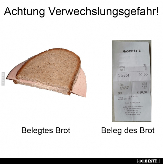 Achtung Verwechslungsgefahr!.. - Lustige Bilder | DEBESTE.de