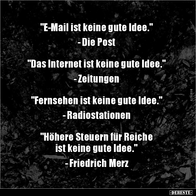 "E-Mail ist keine gute Idee." - Die Post  "Das.. - Lustige Bilder | DEBESTE.de