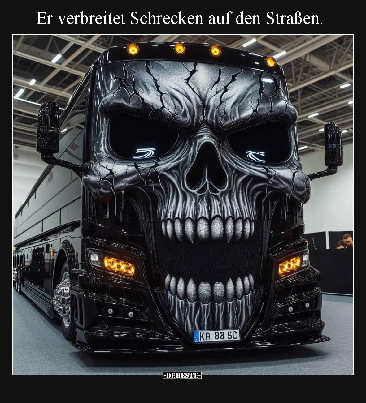 Er verbreitet Schrecken auf den Straßen... - Lustige Bilder | DEBESTE.de