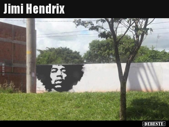 Jimi Hendrix.. - Lustige Bilder | DEBESTE.de