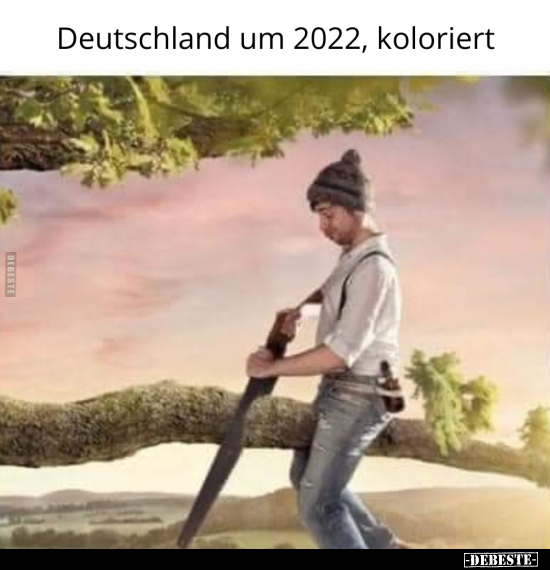 Deutschland um 2022, koloriert.. - Lustige Bilder | DEBESTE.de