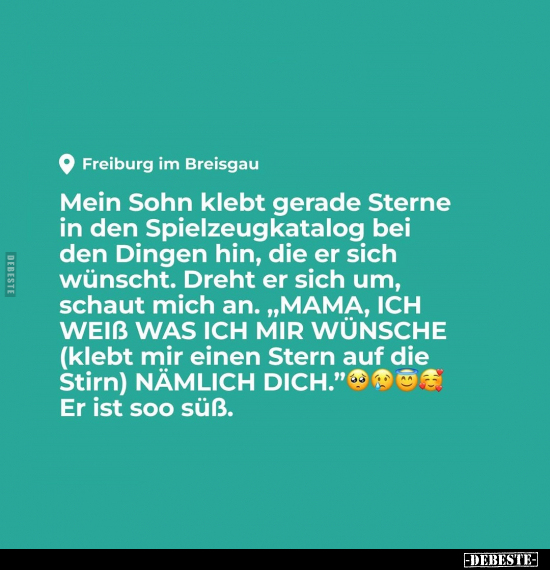 Mein Sohn klebt gerade Sterne in den Spielzeugkatalog bei.. - Lustige Bilder | DEBESTE.de