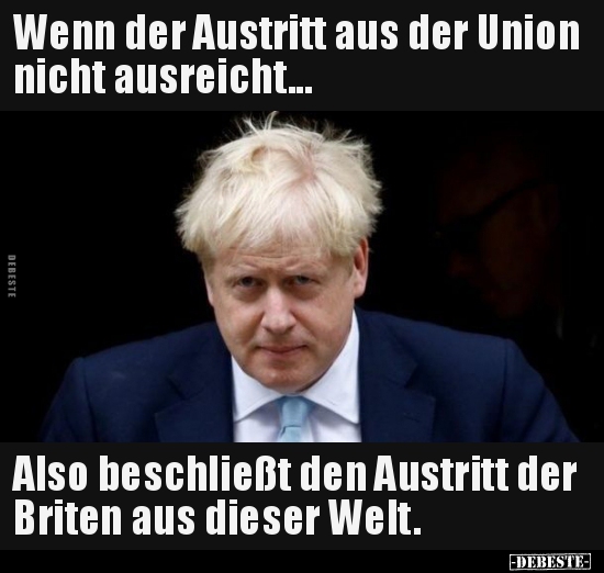 Wenn der Austritt aus der Union nicht ausreicht...