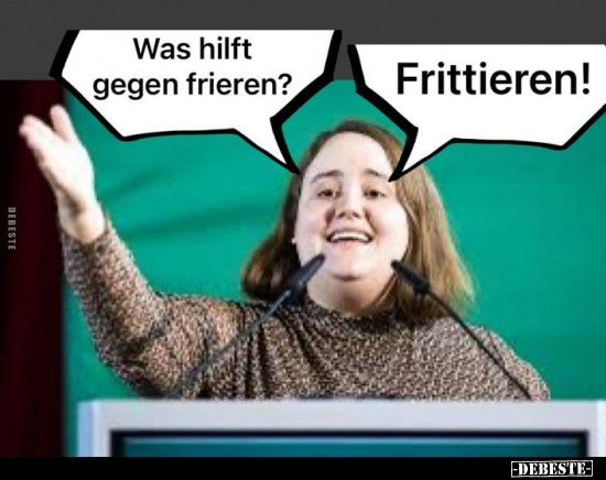 Was hilft gegen frieren?.. - Lustige Bilder | DEBESTE.de
