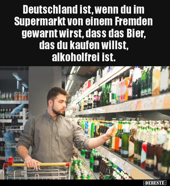 Deutschland ist, wenn du im Supermarkt.. - Lustige Bilder | DEBESTE.de