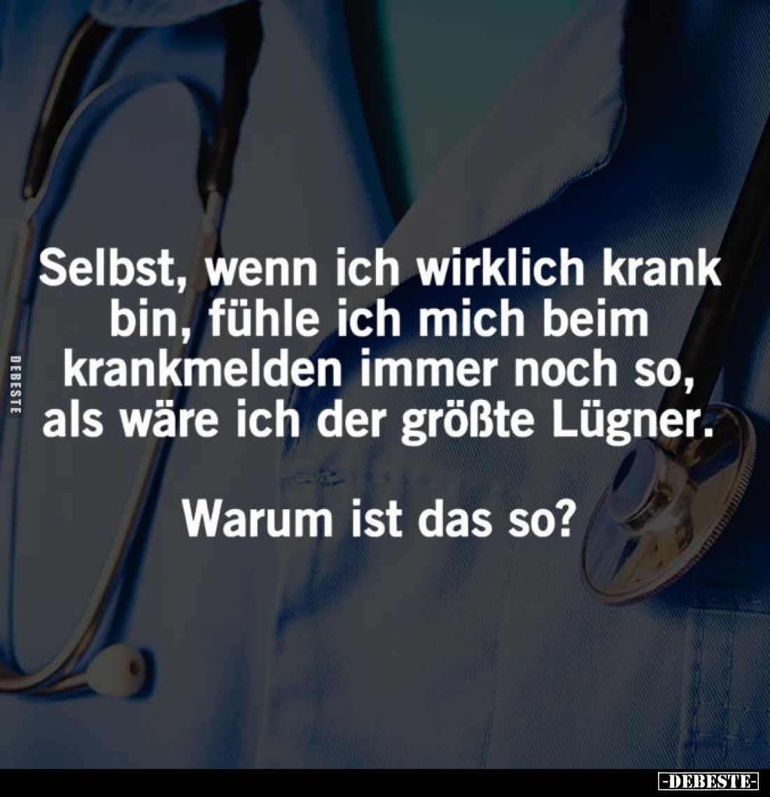 Selbst, wenn ich wirklich krank bin, fühle ich mich beim krankmelden immer noch so, als wäre ich der größte Lügner.
Warum is...