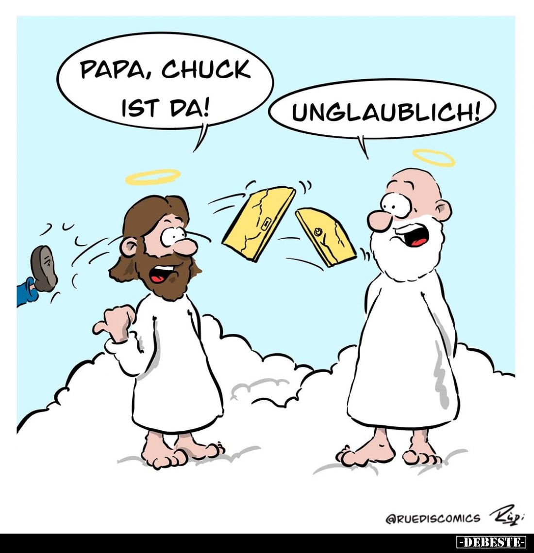 Papa, Chuck ist da!.. - Lustige Bilder | DEBESTE.de