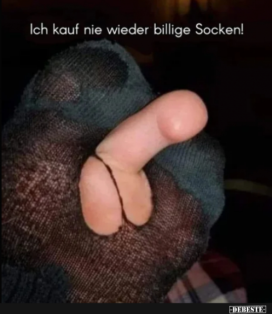 Alte Socken ... - Lustige Bilder | DEBESTE.de