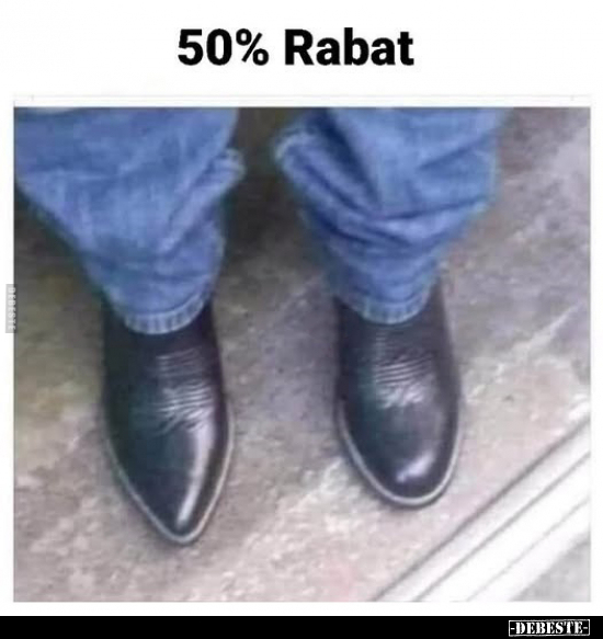 50% Rabat