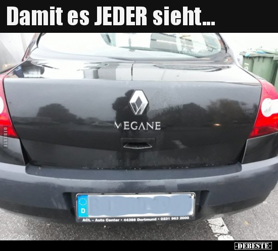 Damit es JEDER sieht... - Lustige Bilder | DEBESTE.de
