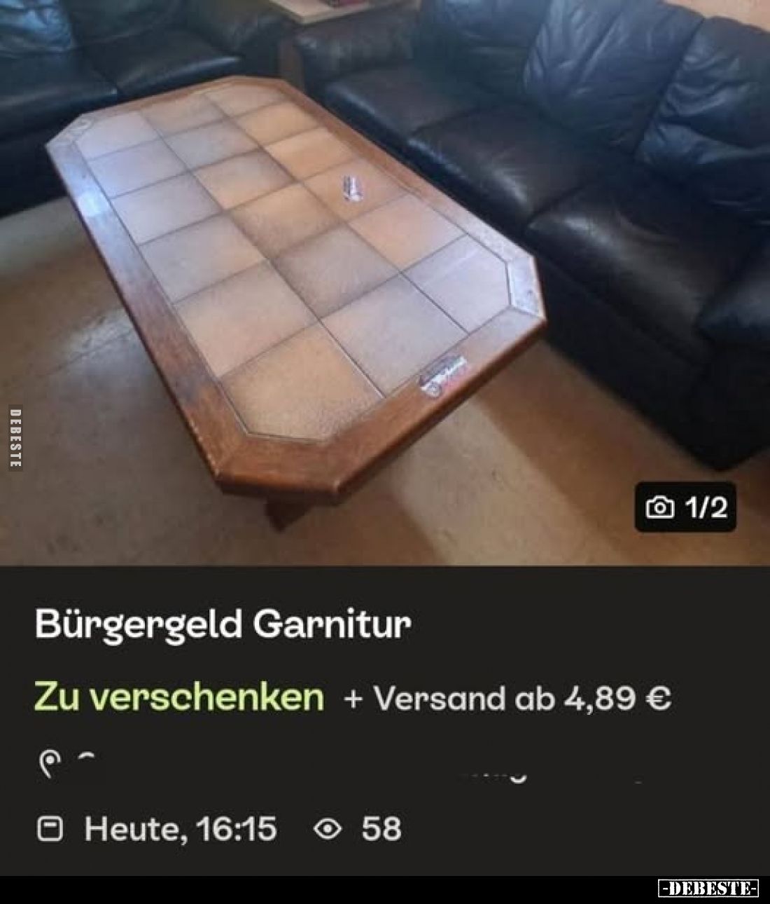 Bürgergeld Garnitur.