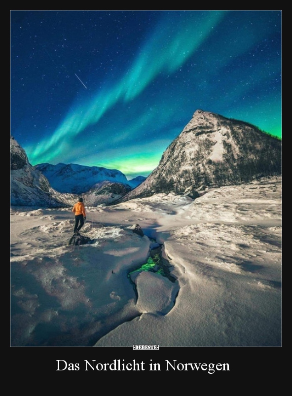 Das Nordlicht in Norwegen..