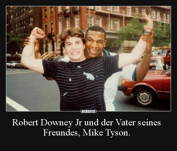 Robert Downey Jr und der Vater seines Freundes, Mike.. - Lustige Bilder | DEBESTE.de