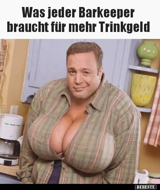 Was jeder Barkeeper braucht für mehr Trinkgeld.. - Lustige Bilder | DEBESTE.de