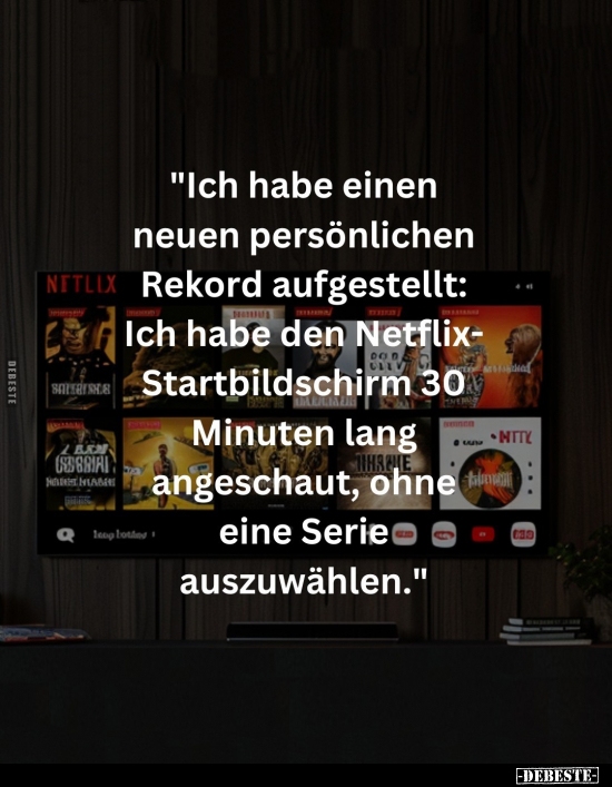 "Ich habe einen neuen persönlichen Rekord aufgestellt.." - Lustige Bilder | DEBESTE.de