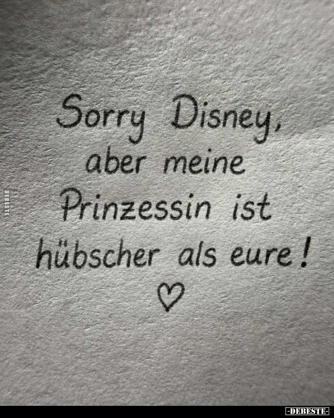 Sorry Disney, aber meine Prinzessin ist hübscher als eure!