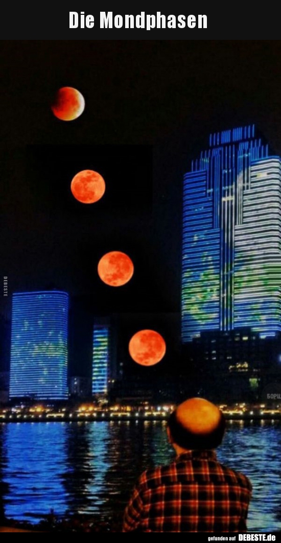 Die Mondphasen..