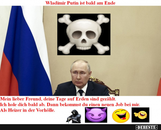 Putin und sein neuer Job - Lustige Bilder | DEBESTE.de