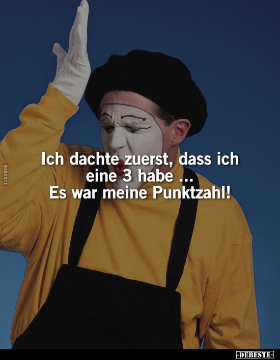 Ich dachte zuerst, dass ich eine 3 habe.. - Lustige Bilder | DEBESTE.de