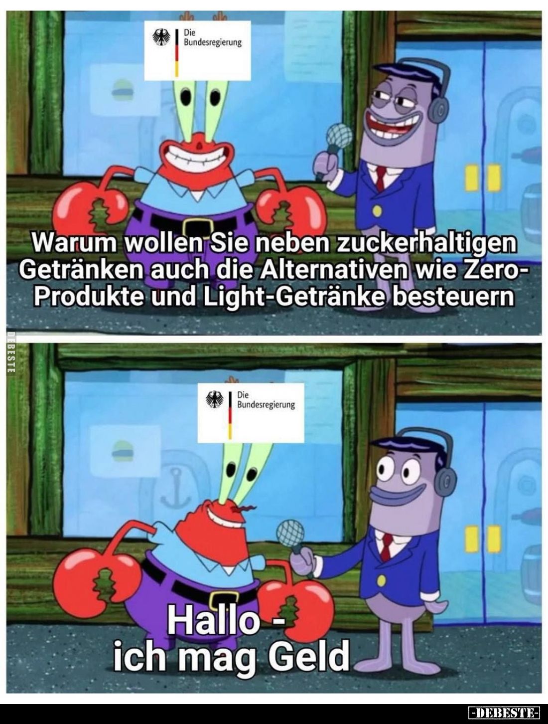 Warum wollen Sie neben zuckerhaltigen Getränken auch die Alternativen wie Zero-Produkte und Light-Getränke besteuern.
-
Hal...