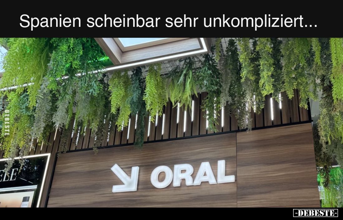 Spanien scheinbar sehr unkompliziert...