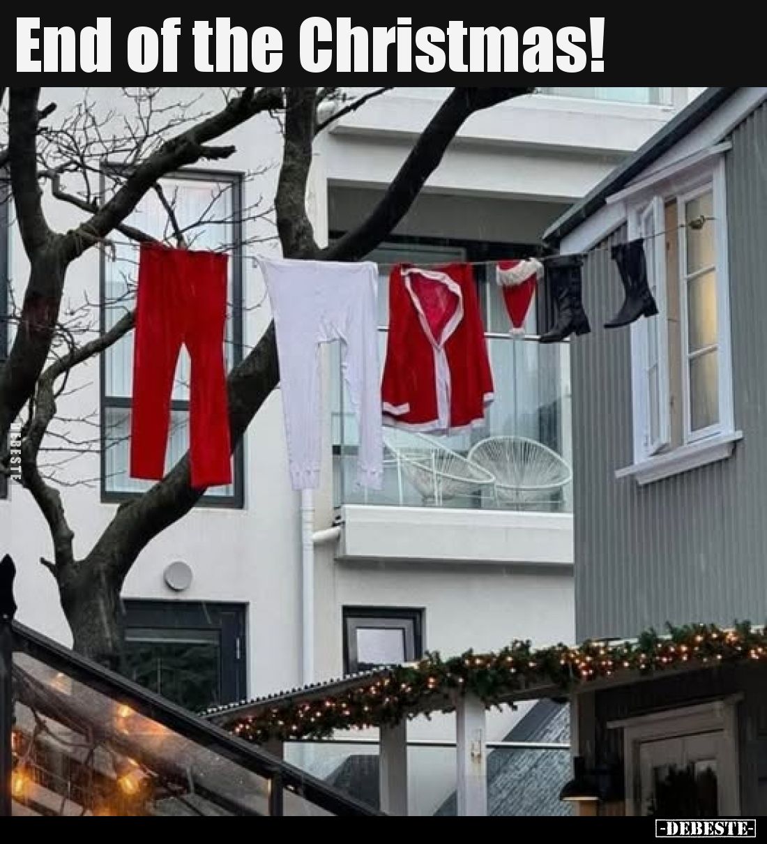 End of the Christmas!