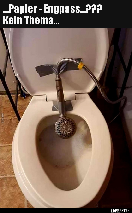 ...Papier - Engpass...??? Kein Thema...