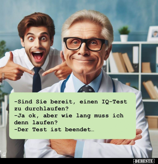 Sind Sie bereit, einen IQ-Test zu durchlaufen?.. - Lustige Bilder | DEBESTE.de