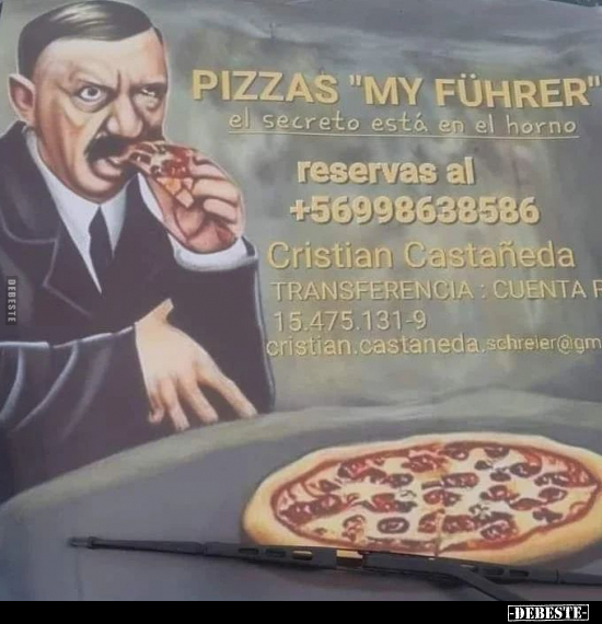 Pizzas "My Führer".. - Lustige Bilder | DEBESTE.de