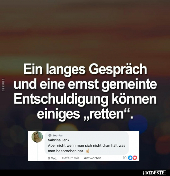 Entschuldigung