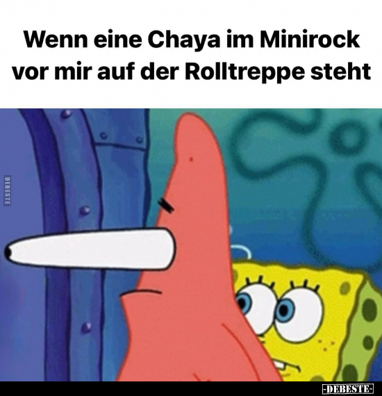 Wenn eine Chaya im Minirock.. - Lustige Bilder | DEBESTE.de