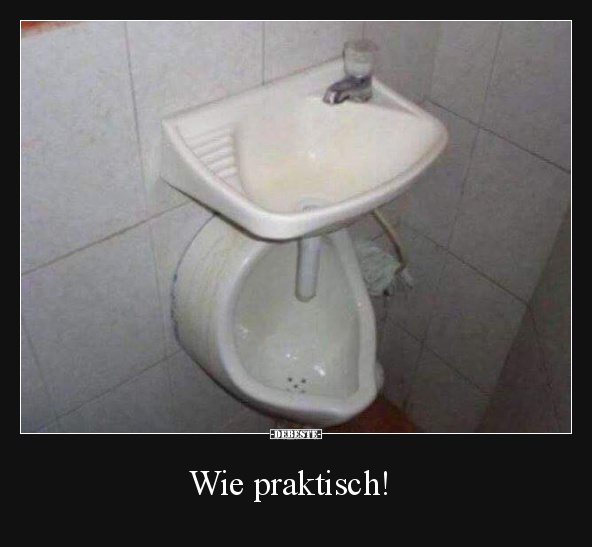Wie praktisch!