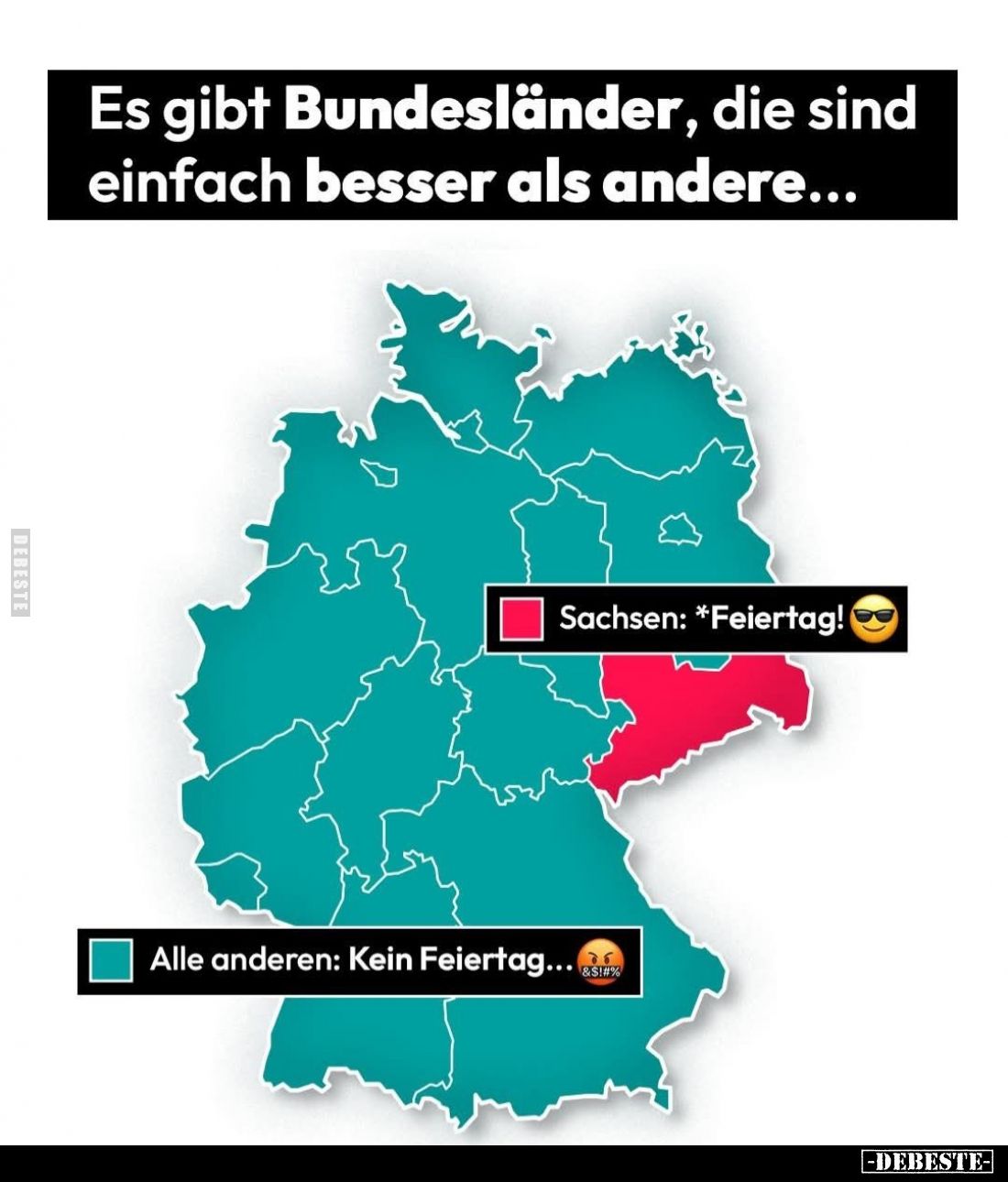 Es gibt Bundesländer, die sind einfach besser als andere...