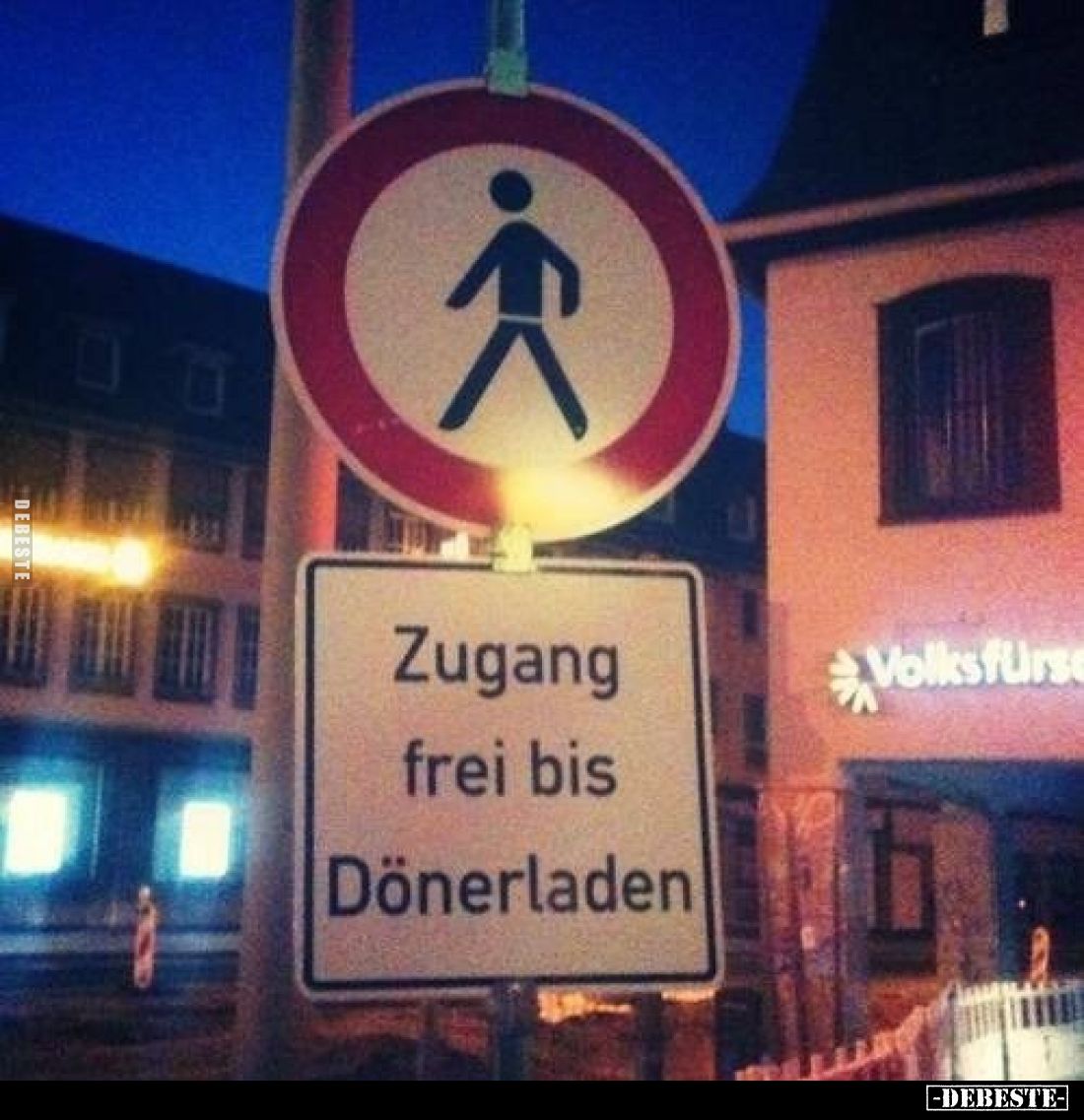 Zugang frei bis Dönerladen