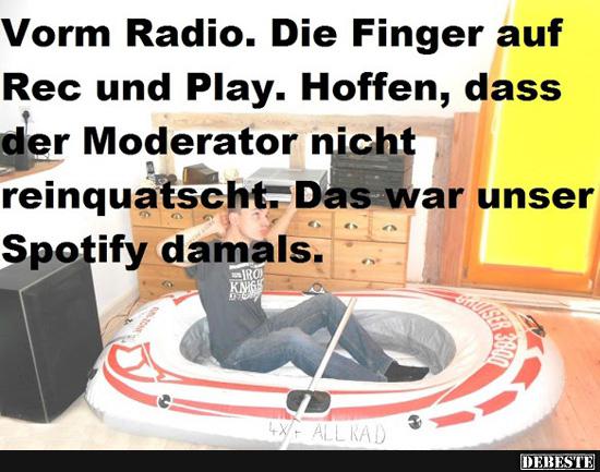 Das war unser Spotify damals.