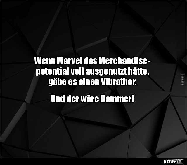 Wenn Marvel das Merchandisepotential voll ausgenutzt.. - Lustige Bilder | DEBESTE.de