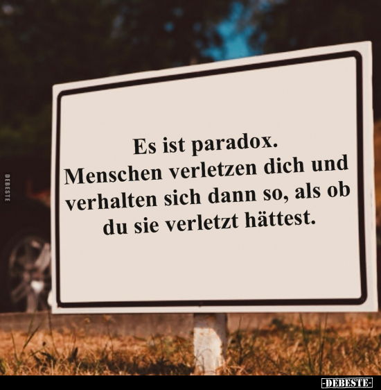 Es ist paradox.. - Lustige Bilder | DEBESTE.de