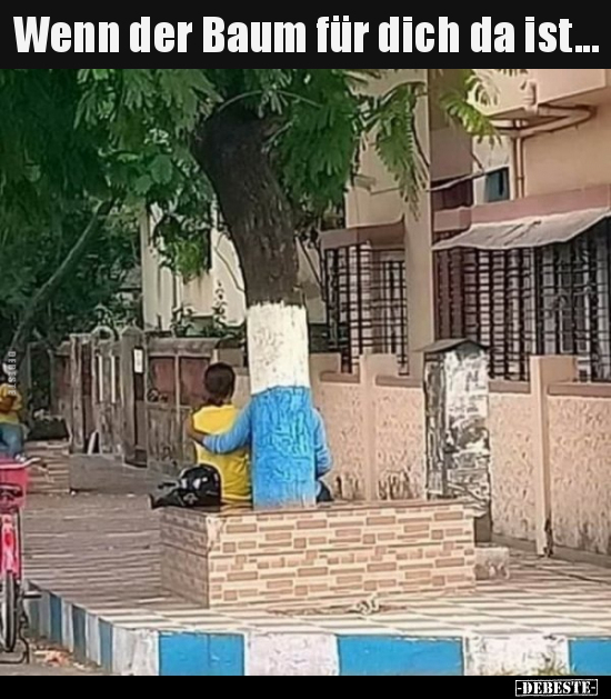 Wenn der Baum für dich da ist...