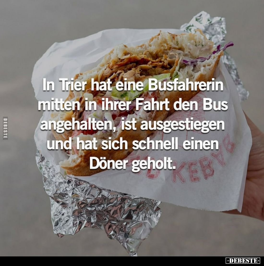 In Trier hat eine Busfahrerin mitten in ihrer Fahrt den Bus.. - Lustige Bilder | DEBESTE.de