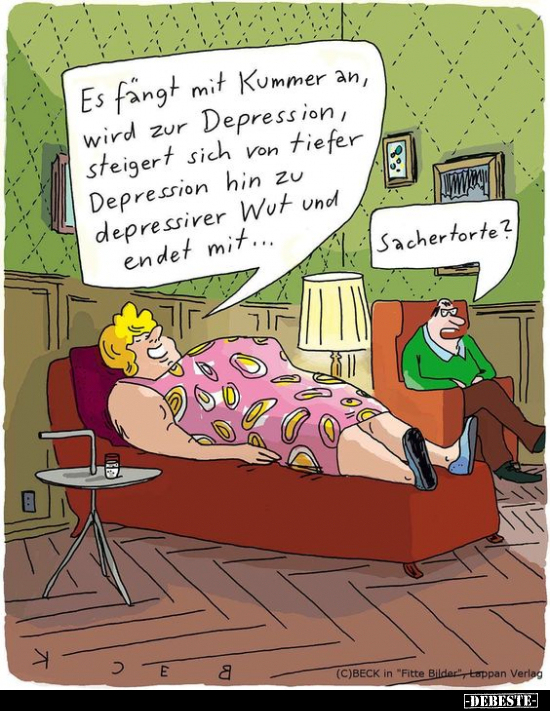 Es fängt mit Kummer an, wird zur Depression.. - Lustige Bilder | DEBESTE.de