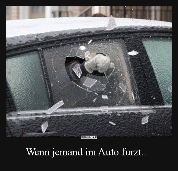  Wenn jemand im Auto furzt..