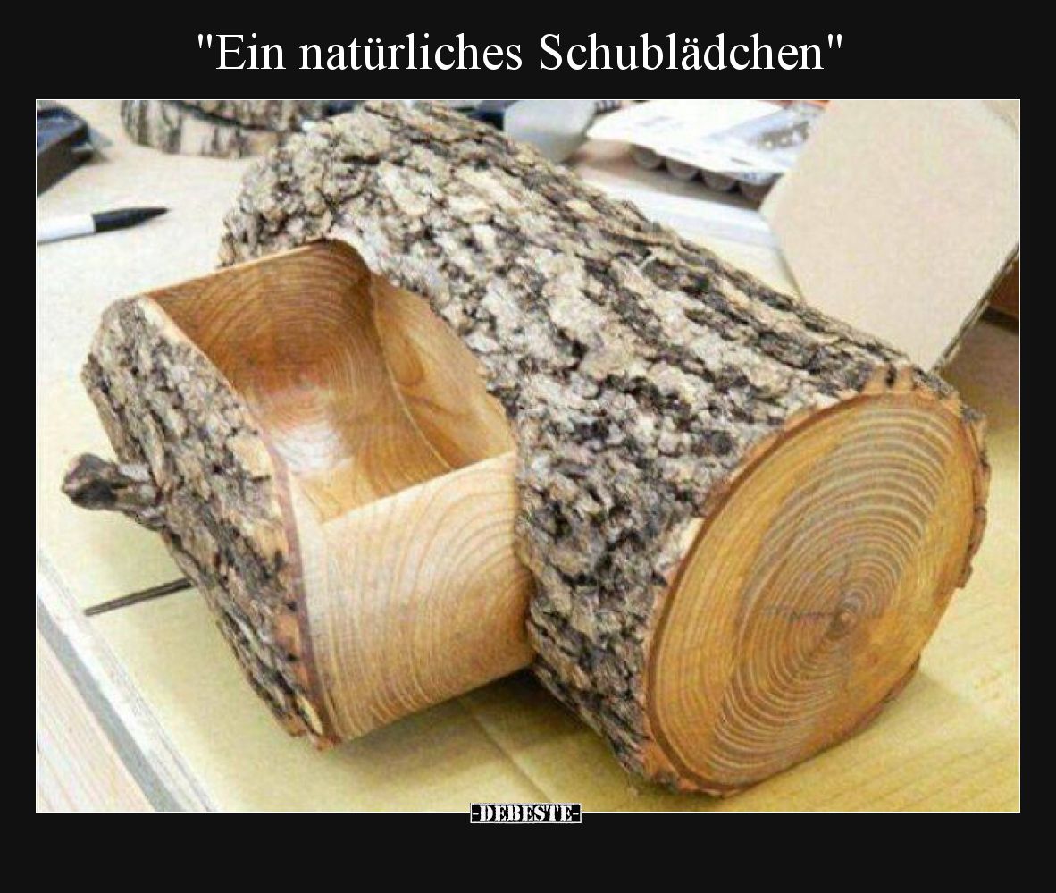 "Ein natürliches Schublädchen".. - Lustige Bilder | DEBESTE.de
