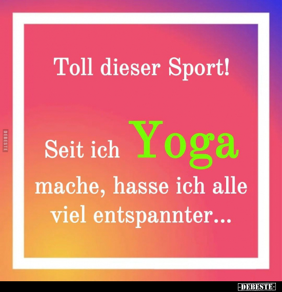 Toll dieser Sport!.. - Lustige Bilder | DEBESTE.de